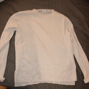 Zara kids white sweater